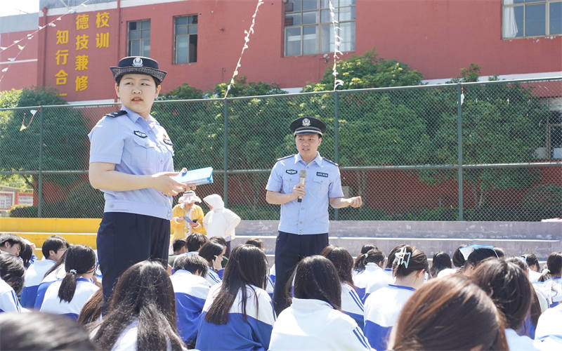 反詐宣傳新體驗，吉安公安走進(jìn)我校用真實(shí)案例